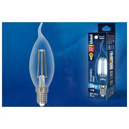 UNIEL (UL-00005171) LED-CW35-11W/4000K/E14/CL PLS02WH