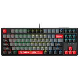 A4TECH Клавиатура Bloody S87 Energy механическая черный USB for gamer LED (S87 USB ENERGY RED)