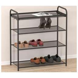 ЗМИ Подставка для обуви "Верона 24" (VERONA 24 shoe rack) черный ПДОВ24 Ч