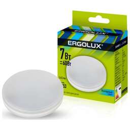 ERGOLUX (13513) LED-GX53-7W-GX53-4K