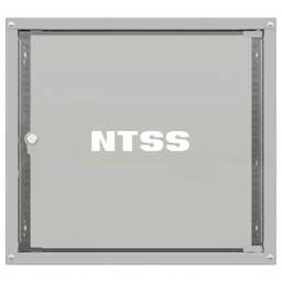 NTSS Шкаф коммутационный Lime ( -WL12U5545GS) настенный 12U 550x450мм пер.дв.стекл несъемн.бок.пан. 30кг серый 370мм 14кг 110град. IP20