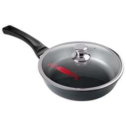 РОССИЯ Сковорода 260/70мм Классик пласт/руч. с кр. (п/у), с2652а