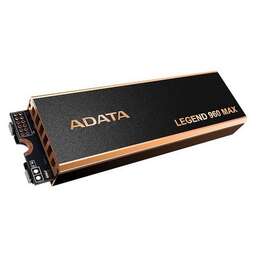 ADATA Твердотельный накопитель SSD LEGEND 960 MAX 1TB M.2 2280 ALEG-960M-1TCS PCIe Gen4x4 with NVMe, 7400/6000, MTBF 2M, 3D NAND, 780TBW, SMI SM2264, work with PS5, Heat Sink, RTL