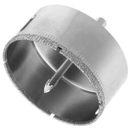 СИБРТЕХ Сверло по керамической плитке и стеклу, 65 х 55 мм, шестигранный хвостовик, с центрующим сверлом 72725