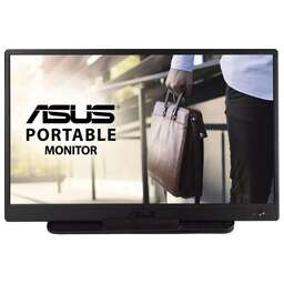 ASUS Монитор 15.6" ZenScreen MB165B черный TN LED 10ms 16:9 матовая 220cd 90гр/65гр 1366x768 60Hz HD USB 0.78кг