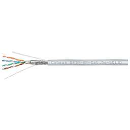 CABEUS Кабель информационный SFTP-4P-CAT.5E-SOLID-GY кат.5E SF/UTP 4 пары PVC внутренний 305м серый