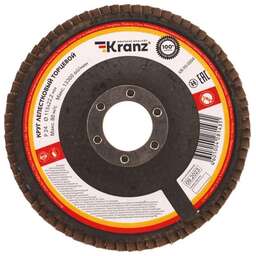 KRANZ (KR-90-0004) Круг лепестковый торцевой, P24, 115х22,2мм