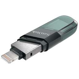 SANDISK 128GB iXpand Flip серый USB3.2/Lightning (SDIX90N-128G-GN6NE)