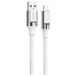 AKSBERRY (6900291880012) X159 Silicone USB-A Type-C, белый
