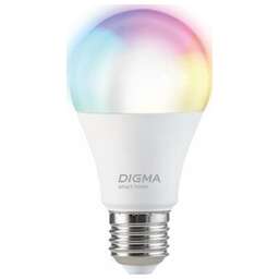 DIGMA Умная лампа A1 E27 RGB 11Вт 1150lm Wi-Fi [dla1e27]