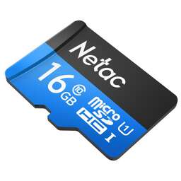 NETAC Карта памяти microSDHC UHS-I U1 P500 16 ГБ, 80 МБ/с, Class 10, NT02P500STN-016G-S, 1 шт