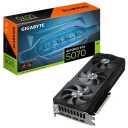 GIGABYTE Видеокарта RTX5070 EAGLE OC SFF 12GB GDDR7 192bit 3xDP HDMI 3FAN RTL