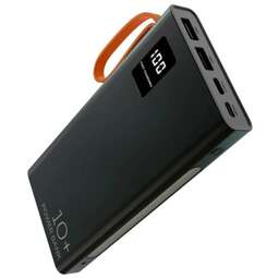 MORE CHOICE (4620202550538) PB22-10 с кабелем 2USB 2.1A - 10000mA черный