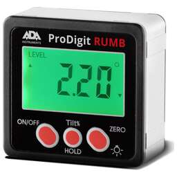 ADA Угломер Pro-Digit RUMB электронный магнит. черный (А00481)