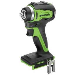 GREENWORKS Гайковерт G24IW200 аккум. патрон:квад.3/8" (3803607)