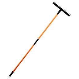 ВИХРЬ Грабли витые 14 зубьев, сталь, с фиберглассовым черенком