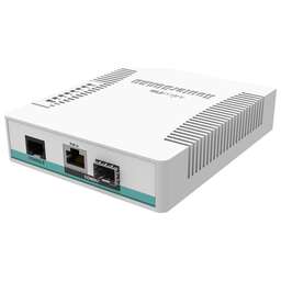 MIKROTIK Коммутатор CRS106-1C-5S (L2) 1xКомбо(1000BASE-T/SFP) 5SFP управляемый