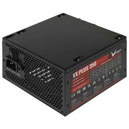 FORMULA Блок питания 350W (AEROCOOL) VX PLUS 350 (ATX, 20+4 pin, 120mm fan, 2xSATA) (4711401661610)