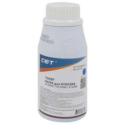 CET Тонер PK294, для Kyocera Ecosys M5521cdn/M5526cdw/M6630cidn/P5021cdn/P5026cdn/P6230cdn, голубой, 50грамм, бутылка