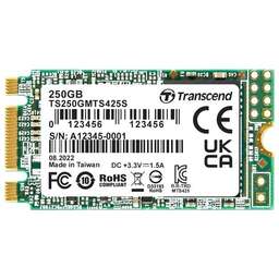 TRANSCEND SSD накопитель 425S TS250GMTS425S 250ГБ, M.2 2242, SATA III, M.2