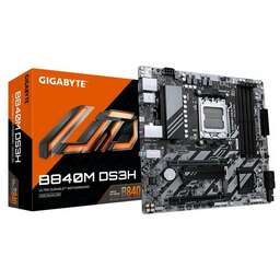 GIGABYTE Материнская плата AMD B840 SAM5 MATX B840M DS3H