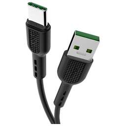 HOCO (6931474706119) X33A USB (m) - Type-C (m) 1.0m - черный