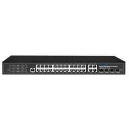 TRASSIR Коммутатор TR-NS24284C-400-24PoE, управляемый
