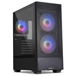 LIAN-LI Корпус Lancool 205 Mesh черный без БП ATX 2x120mm 2x140mm 2xUSB3.0 audio bott PSU