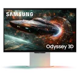 SAMSUNG Монитор 27" Odyssey 3D LS27FG900XIXCI серебристый IPS LED 1ms 16:9 HDMI M/M матовая HAS 350cd 178гр/178гр 3840x2160 165Hz FreeSync Premium DP 4K 7.5кг