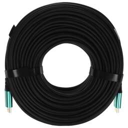 CACTUS Кабель аудио-видео CS-HDMI-AOC-2.1-50 HDMI (m)/HDMI (m) 50м. позолоч.конт. черный