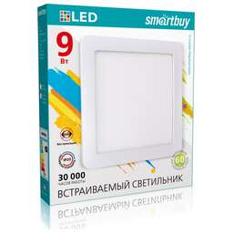 SMARTBUY (SBL-DLSq-9-65K) 9w/6500K