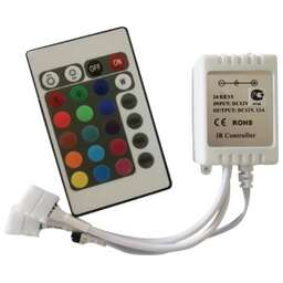 ECOLA CRS144ESB 144W 12V 12A с ИК пультом управления