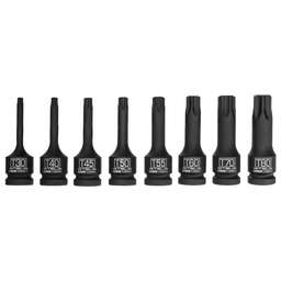 STELS Набор ударных торцевых головок Torx 1/2", в кейсе, 8 шт. 13999