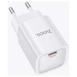 HOCO (6942007630306) C148A 1Type-C PD 30W быстрая зарядка , White