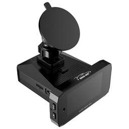 SHO-ME Видеорегистратор с радар-детектором Combo Raptor WiFi GPS ГЛОНАСС черный