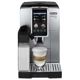 DELONGHI Кофемашина Dinamica Plus ECAM380.85.SB 1450Вт серебристый/черный