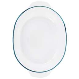 APPETITE PLH19 стекл овал 34х25х8,5см/3,5л глубокая с руч