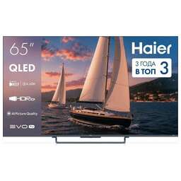 HAIER 65" H65S90GUX 4K Ultra HD, СМАРТ ТВ, черный