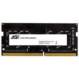 AGI Память DDR4 16GB 2666MHz 266616SD138 SD138 RTL PC4-21300 CL19 SO-DIMM 260-pin 1.2В Ret