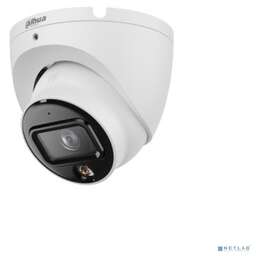 DAHUA DH-IPC-HDW1239VP-SA-IL-0360B-S6 Уличная турельная IP-видеокамера с ИК 30м и LED 30м 2Мп; 1/2.8” CMOS; объектив 2.8мм IP67; металл, пластик