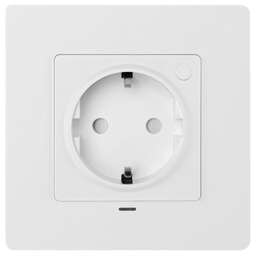 HOMMYN Розетка умная встраиваемая zigbee RKNWOZ01W