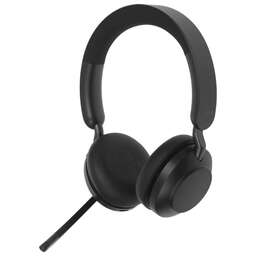 JABRA Наушники с микрофоном Evolve2 65, Link380a MS Stereo Stand Black черный накладные BT оголовье (26599-999-989)