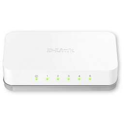 D-LINK Коммутатор DES-1005C DES-1005C/C2A 5x100Мбит/с неуправляемый