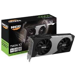 INNO3D Видеокарта RTX5060Ti TWIN X2 16GB GDDR7 128bit 3xDP HDMI 2FAN RTL