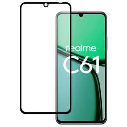 PERO Защитное стекло для экрана PGFG-RC61 для Realme C61 прозрачная, 1 шт, прозрачный
