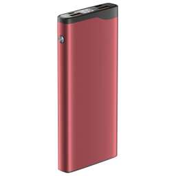 OLMIO АКБ QL-10, 10000mAh, красный (043984)