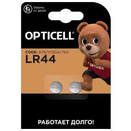 OPTICELL Батарея Specialty LR44 LR44 (2шт) блистер