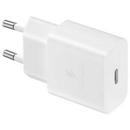 SAMSUNG Сетевое зарядное устройство EP-T1510, +1xUSB-C, USB-C, 2A, белый [ep-t1510xwegeu]