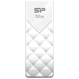 SILICON POWER (SP032GBUF2U03V1W) 32GB ULTIMA U03 белый выдвижной