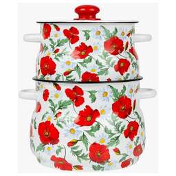 СИБИРСКИЕ ТОВАРЫ N10B53 Маки сибирские №10 эмал (2 предмета)